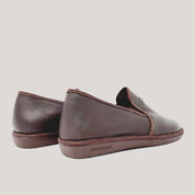 Zapatilla NORDIKAS Cerrada Piel MOKA