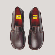 Zapatilla NORDIKAS Cerrada Piel MOKA