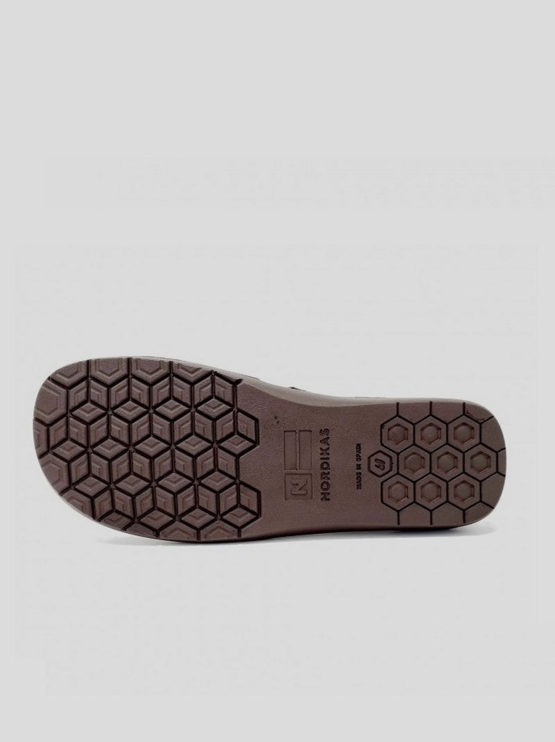 Zapatilla NORDIKAS Cerrada Piel MARINO
