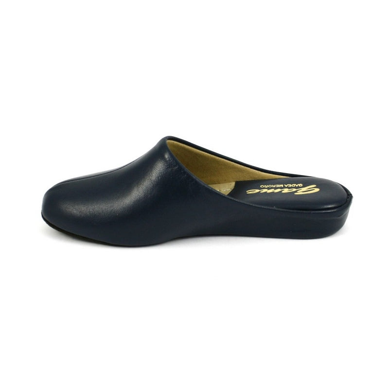 Zapatillas GAME 700 Chinela Piel MARINO