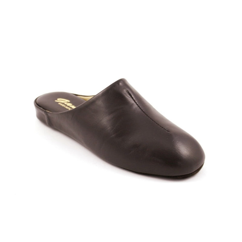 Zapatillas GAME 710 Chinela Piel MARRÓN