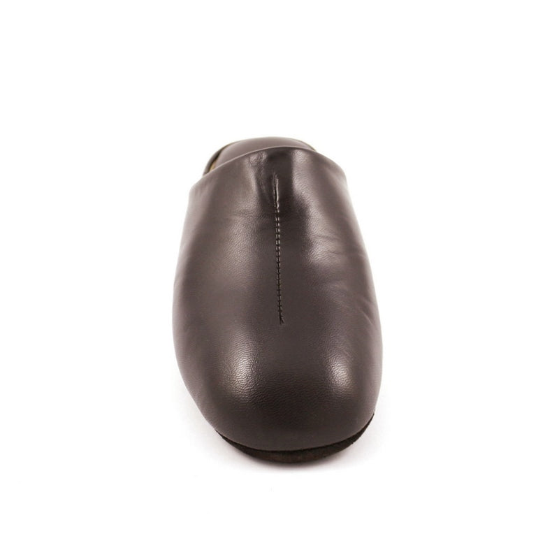 Zapatillas GAME 710 Chinela Piel MARRÓN