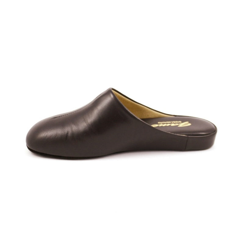 Zapatillas GAME 710 Chinela Piel MARRÓN