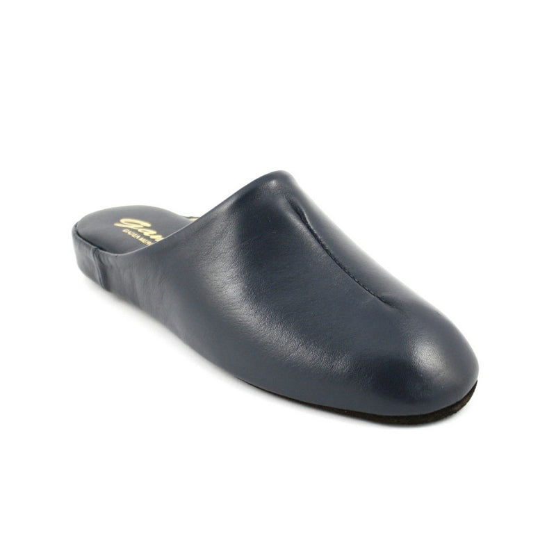 Zapatillas GAME 710 Chinela Piel MARINO