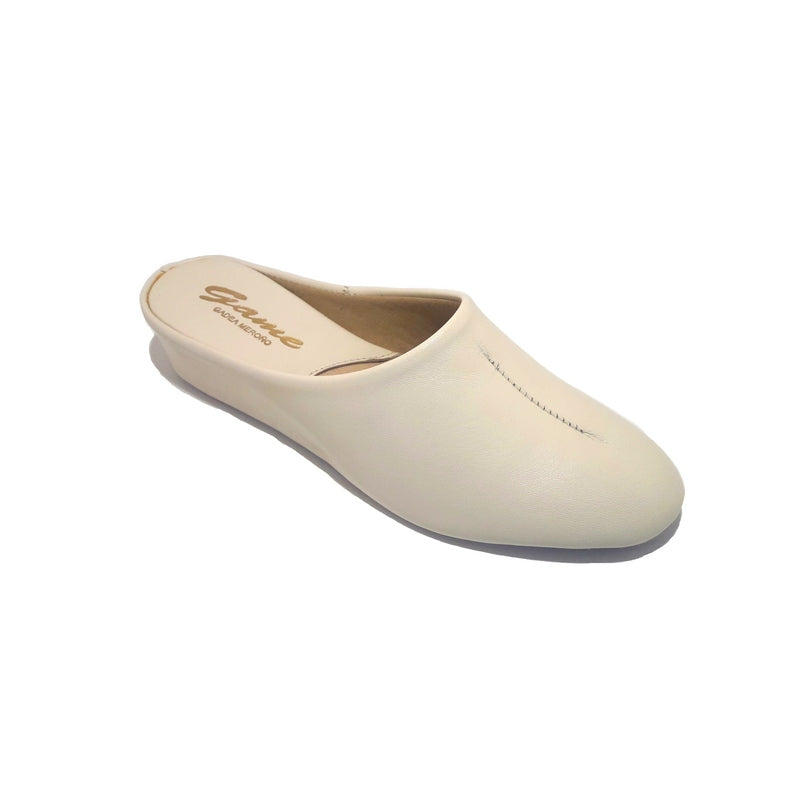 Zapatillas GAME 730 Chinela Piel BEIGE