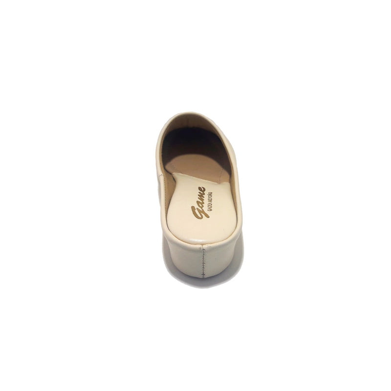 Zapatillas GAME 730 Chinela Piel BEIGE