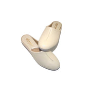 Zapatillas GAME 730 Chinela Piel BEIGE