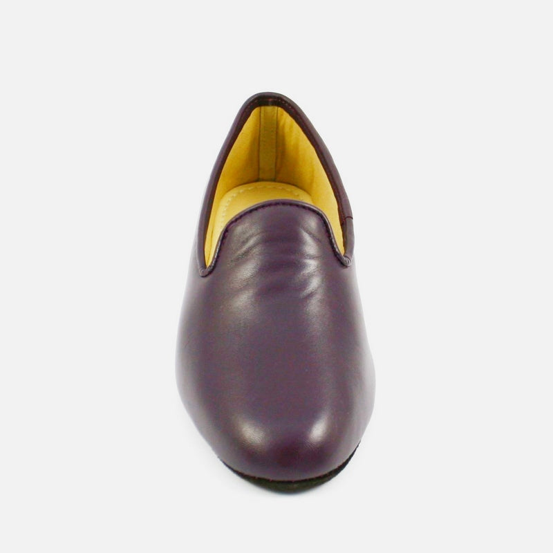 Zapatillas GAME 767 Copete Piel BURDEOS