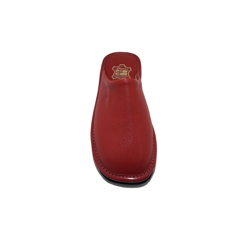 Zapatillas GAME 16001 Chinela Piel ROJO