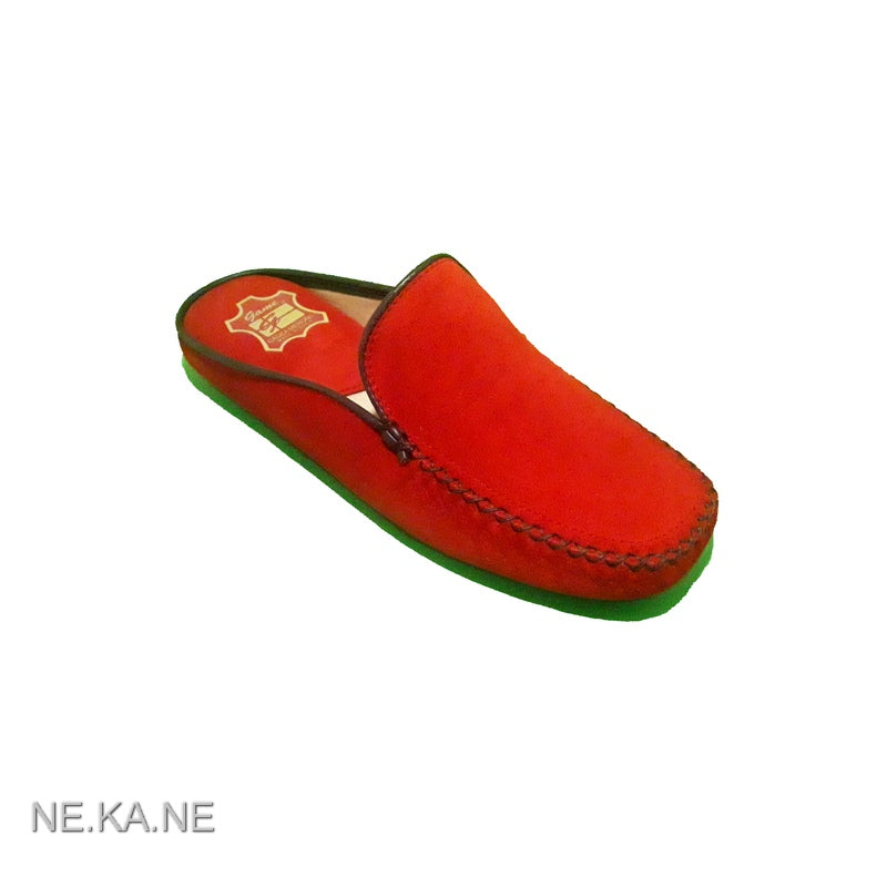 Zapatillas GAME 30001 Chinela Ante ROJO