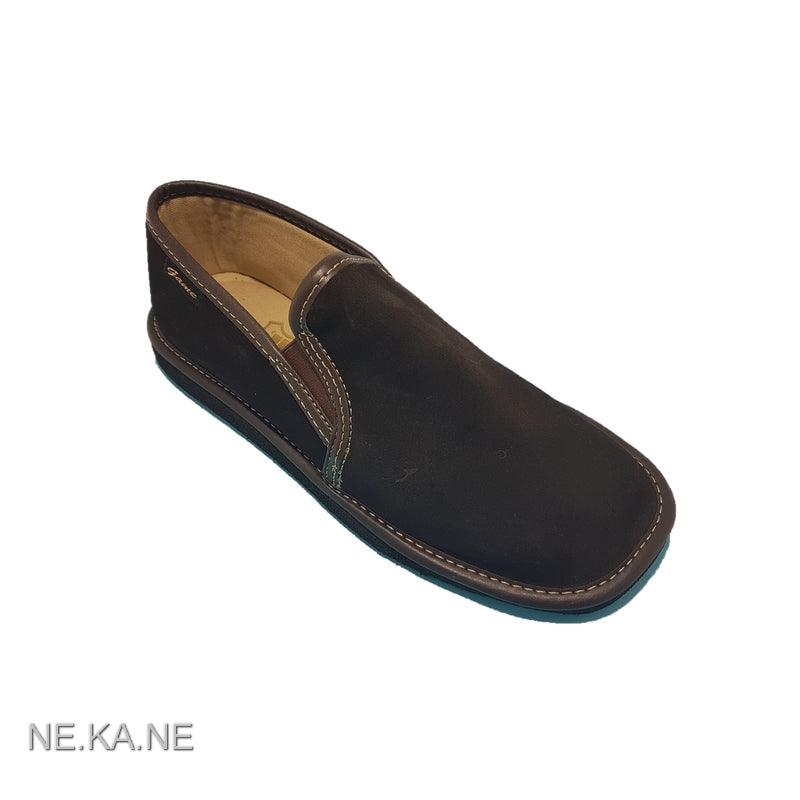 Zapatillas GAME 16015Cerrada Ante MARRÓN