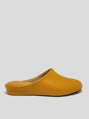 Zapatillas GAME 700 Chinela Piel MOSTAZA