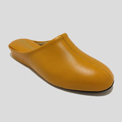 Zapatillas GAME 700 Chinela Piel MOSTAZA