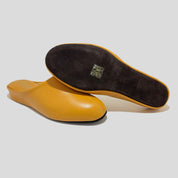 Zapatillas GAME 700 Chinela Piel MOSTAZA