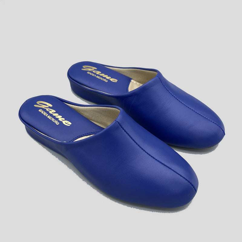 Zapatillas GAME 700 Chinela Piel AZULÓN