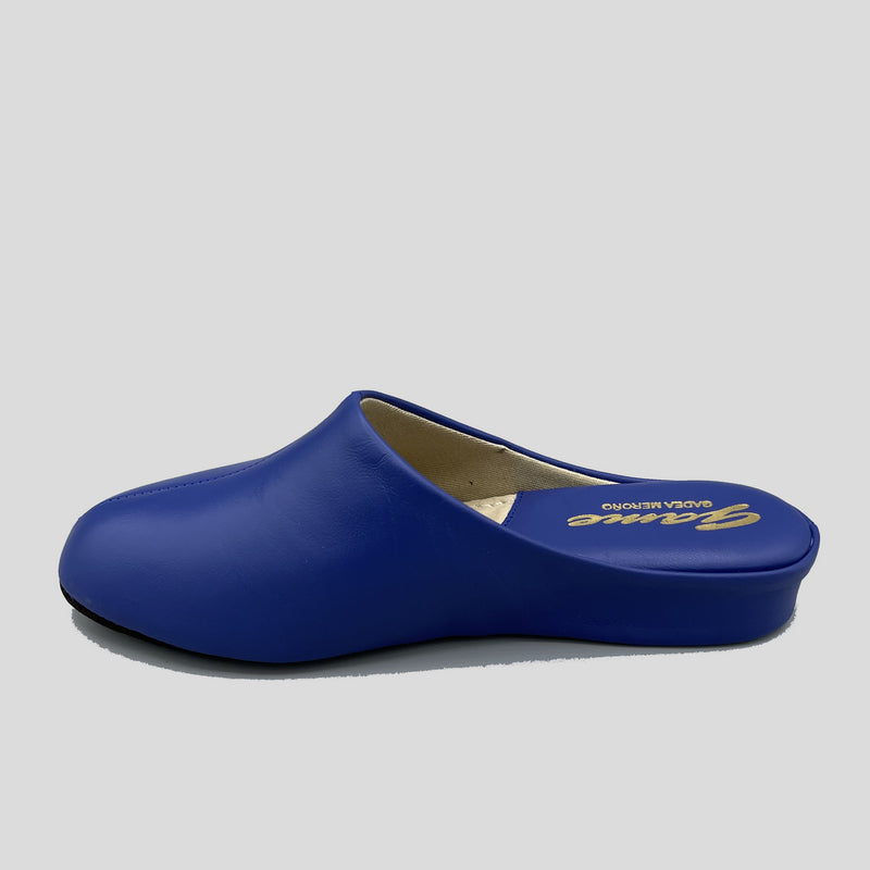 Zapatillas GAME 700 Chinela Piel AZULÓN