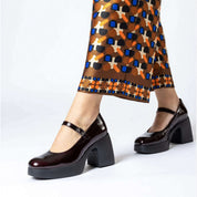 Mercedita Lala WONDERS Charol BURDEOS