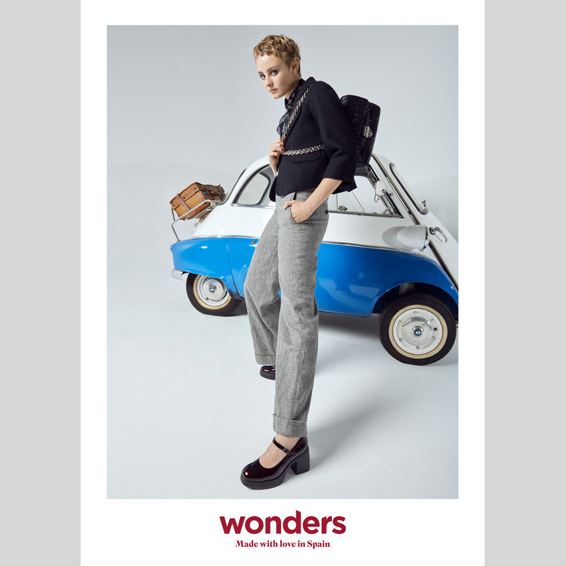 Mercedita Lala WONDERS Charol BURDEOS