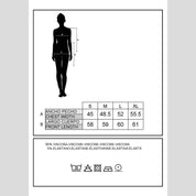 Camiseta Pico ESCORPION Puntilla NEGRO