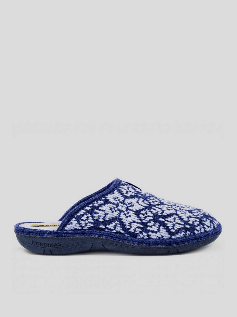 Zapatilla Chinela NORDIKAS Copos MARINO