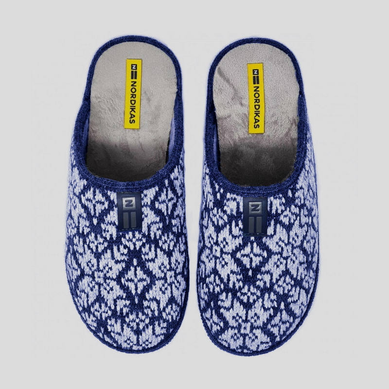 Zapatilla Chinela NORDIKAS Copos MARINO