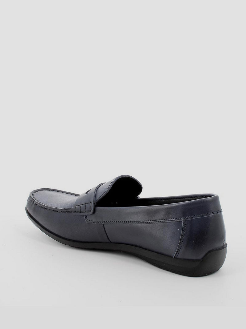Mocasín IGI&CO Piel AZUL MARINO