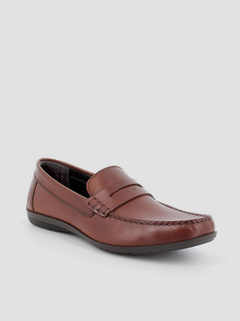 Mocasín IGI&CO Piel COGNAC