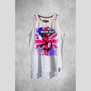 Camiseta Tirantes LaSAL Dragón BLANCA