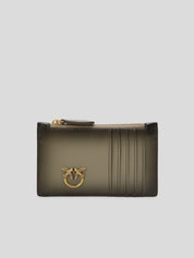 Tarjetero Cremallera PINKO Airone GRIS