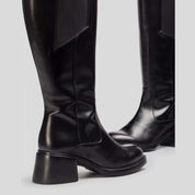 Bota XL WONDERS Koala Piel NEGRO