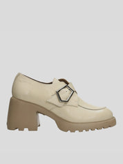 Mocasín Extra WONDERS Hebilla Piel BEIGE