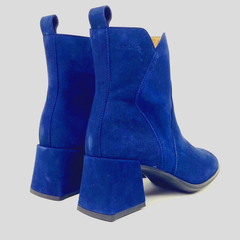 Botín Marine WONDERS Ante AZUL COBALTO