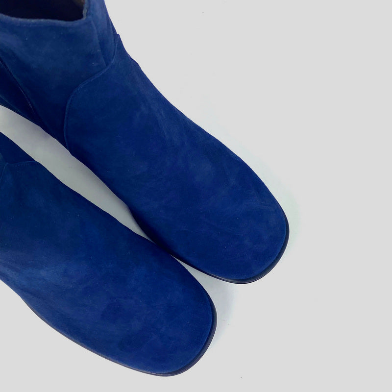 Botín Marine WONDERS Ante AZUL COBALTO