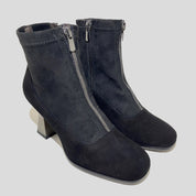 Botín PLUMERS Ante y Licra NEGRO