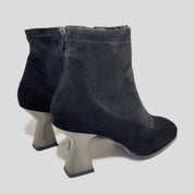 Botín PLUMERS Ante y Licra NEGRO