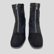 Botín PLUMERS Ante y Licra NEGRO