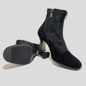 Botín PLUMERS Ante y Licra NEGRO