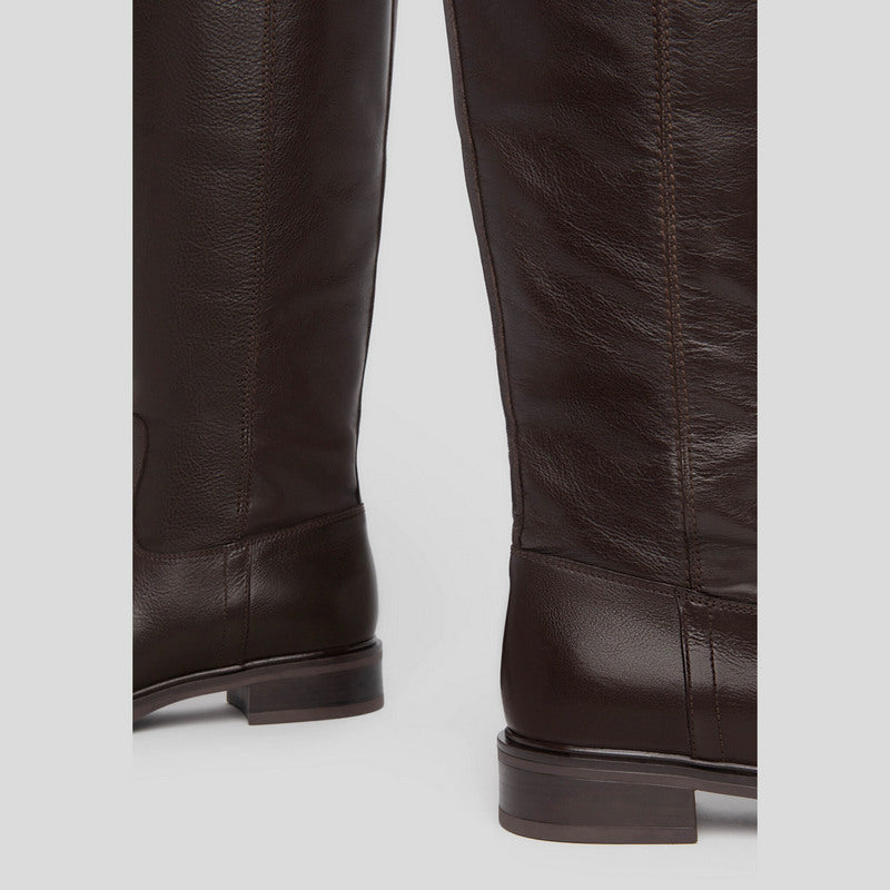 Bota Alta NERO GIARDINI Piel MARRÓN