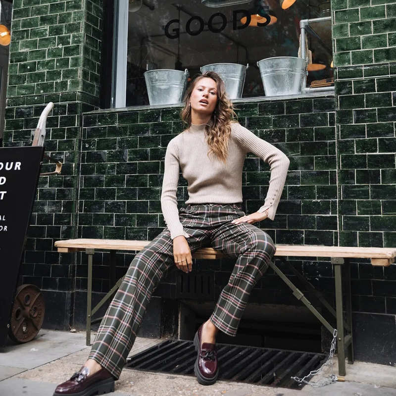 Pantalón FREEMAN T.PORTER Alba Isla KAKI