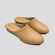 Zapatillas GAME 700 Chinela Piel CAMEL