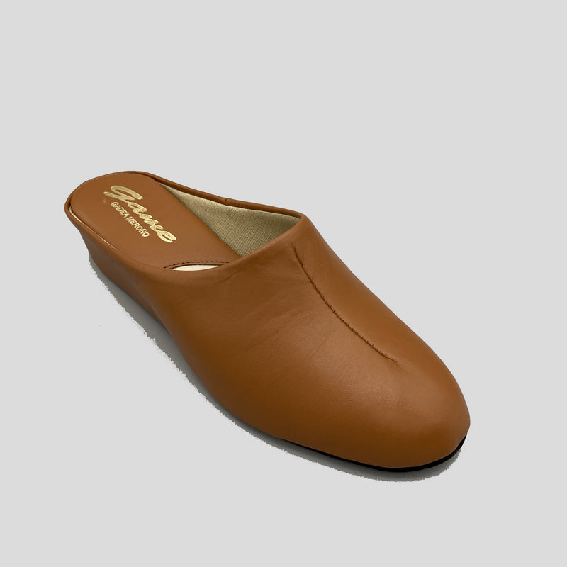 Zapatillas GAME 730 Chinela Piel CUERO