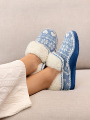 Zapatilla NORDIKAS Abotinada Lana ZAFIRO