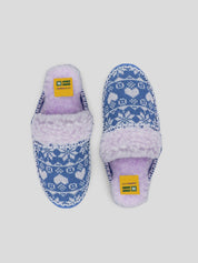 Zapatilla NORDIKAS Abierta Lana ZAFIRO