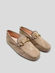 Zapatilla Mocasín CASTELLANO Ante BEIGE
