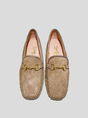 Zapatilla Mocasín CASTELLANO Ante BEIGE