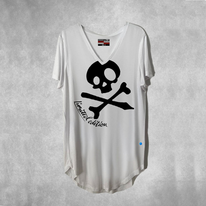 Camiseta Mujer LaSAL Pencil BLANCA