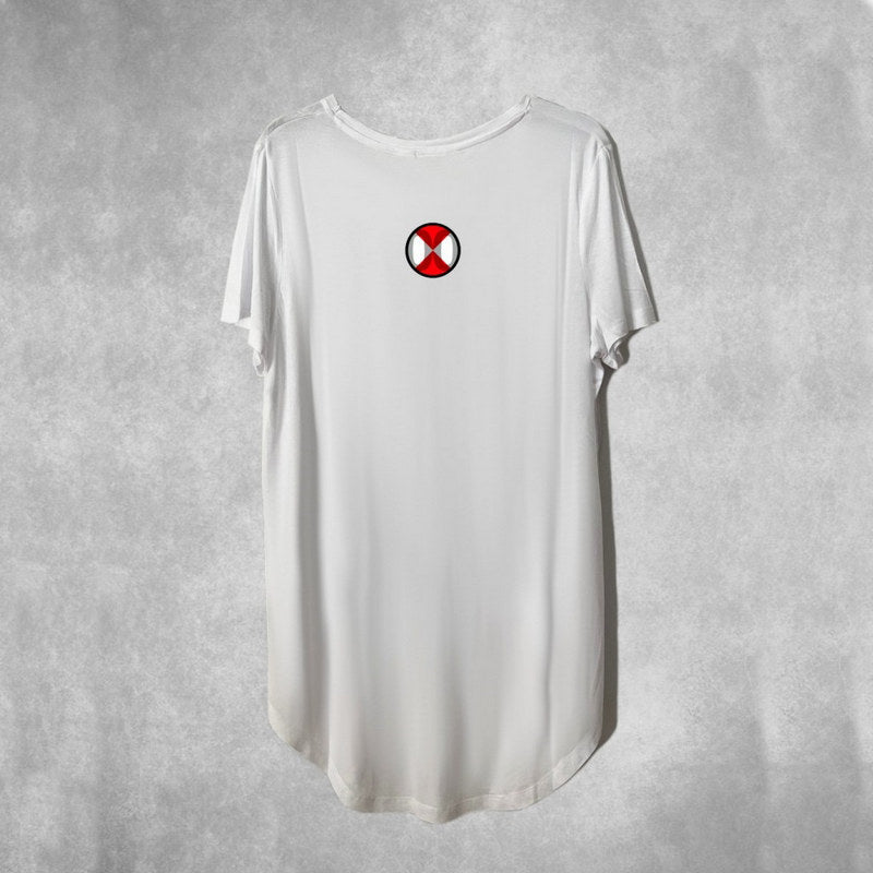 Camiseta Mujer LaSAL Pencil BLANCA