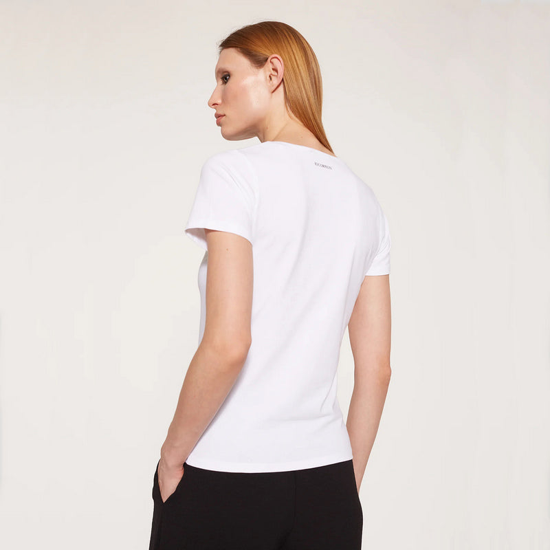 Camiseta Básica ESCORPION Algodón BLANCO