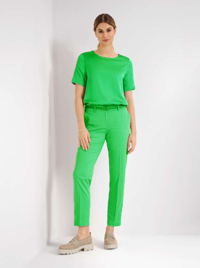 Pantalón Maron S BRAX Liso VERDE MANZANA