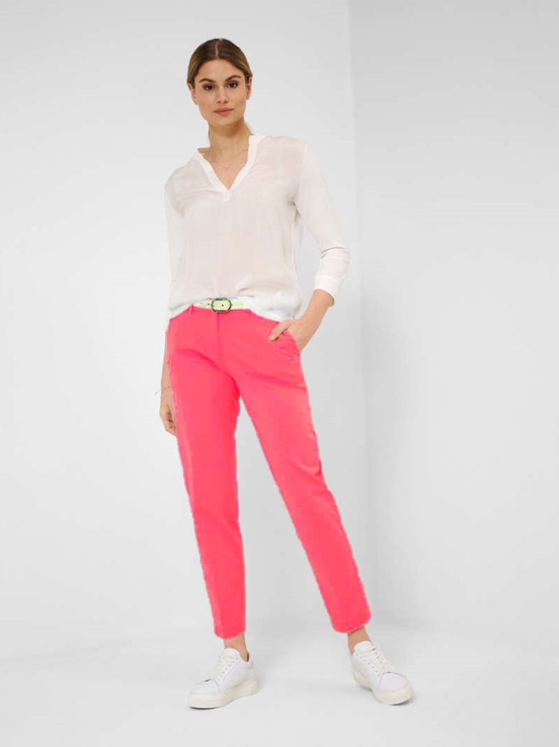 Pantalón Maron S BRAX Liso MAGENTA